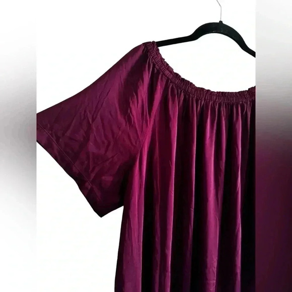 J.Jill Relaxed fit Elastic Neckline  Pullover Dress M - Picture 5 of 11